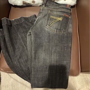 I normally wear a 27 these are a hair to big. They are true 28s. Inseam 35